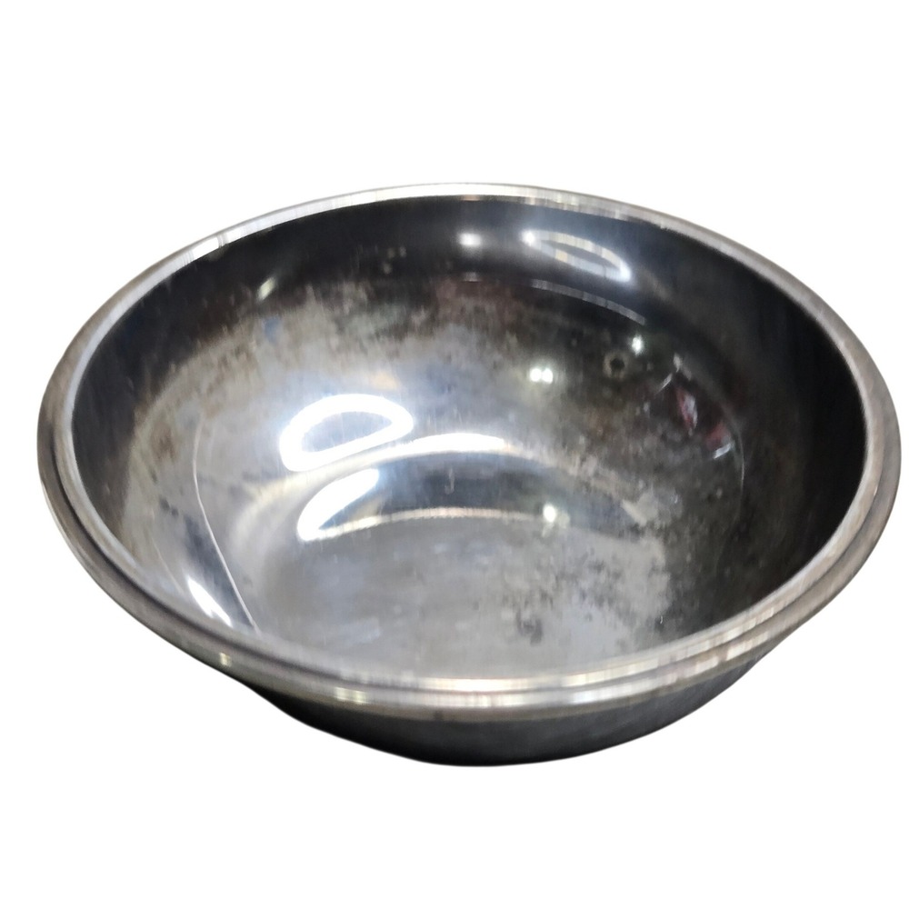 Vintage Puiforcat France Silverplate Small Round Nut Dish Coaster Ring Bowl Tray